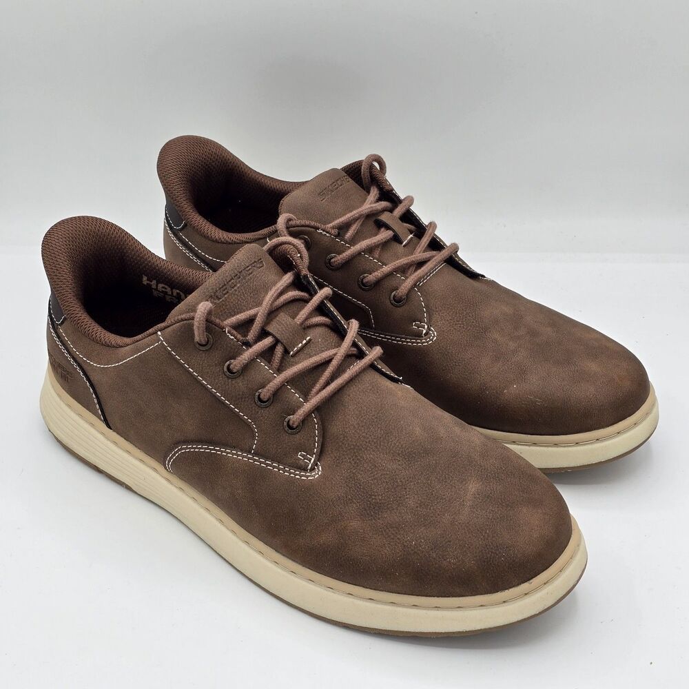 Skechers Men's Swift Fit Casual Shoes Hands Free Relaxed Fit Memory Foam New